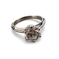 Anello Soranzo Gioielli Donna Diamante creato in laboratorio in Oro bianco Diamante Lab Grown NP10463024